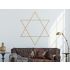Hexagram - Skyddssymbol & Förening - Wallsticker