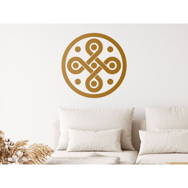 Knutm&ouml;nster brons&aring;ldern - O&auml;ndlighet - Wallsticker