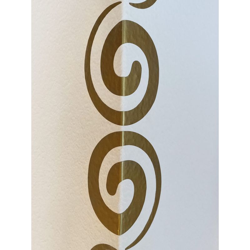 Feng shui spiraler f&ouml;r att harmonisera h&ouml;rn och kanter - wallsticker